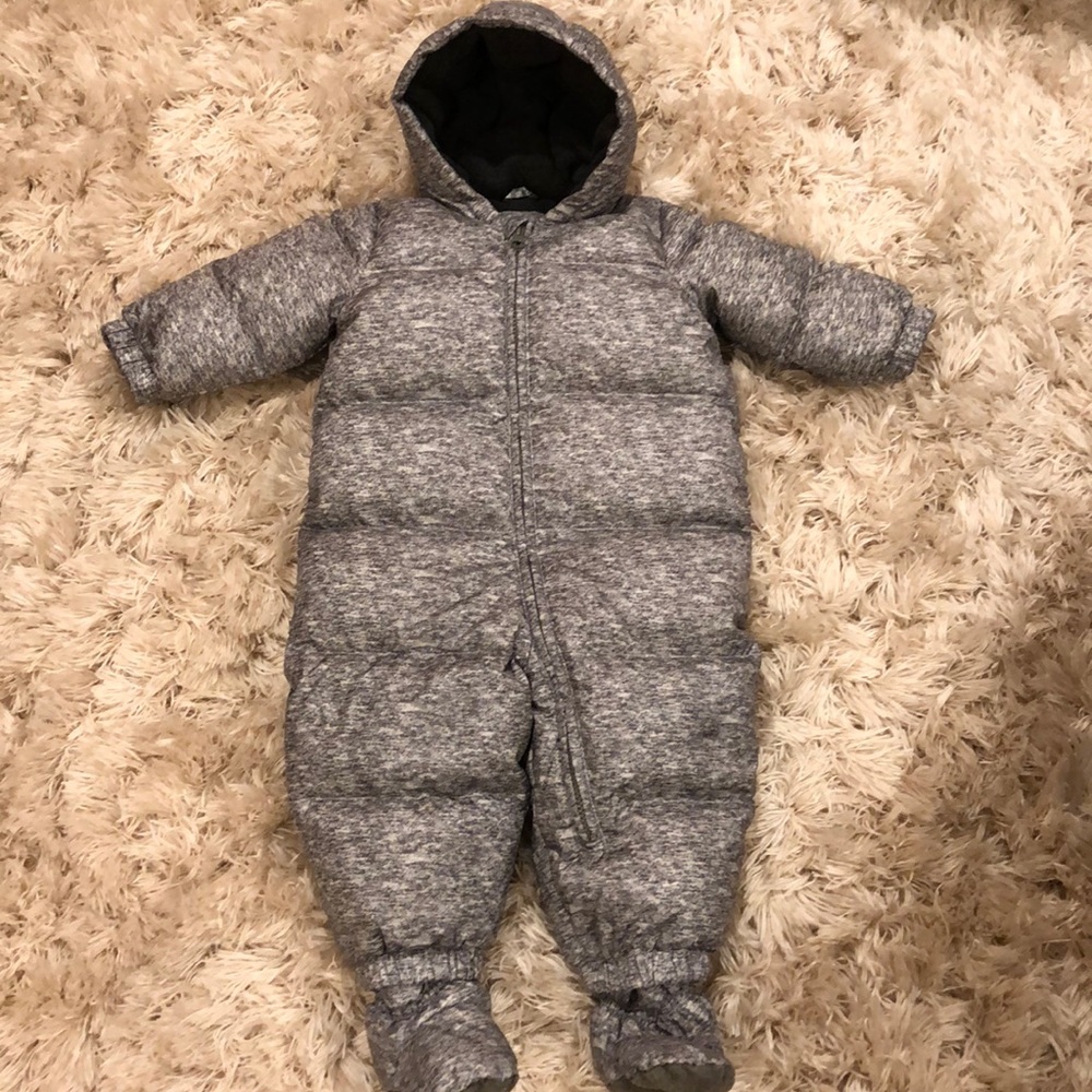 Gap Baby Puffer Down Snowsuit
